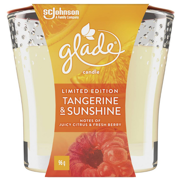 Glade Candle Limited Edition Tangerine & Sunshine 96g