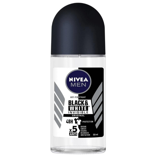 Nivea Men Roll On Black & White Invisible Original 50ml