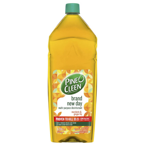 Pine O Cleen Brand New Day Multi-Purpose Disinfectant Mandarin & Ginger Lily 1.25L