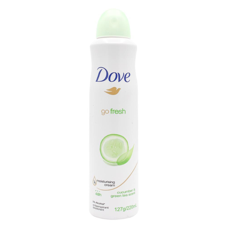 Dove Go Fresh Antiperspirant Deodorant 220ml