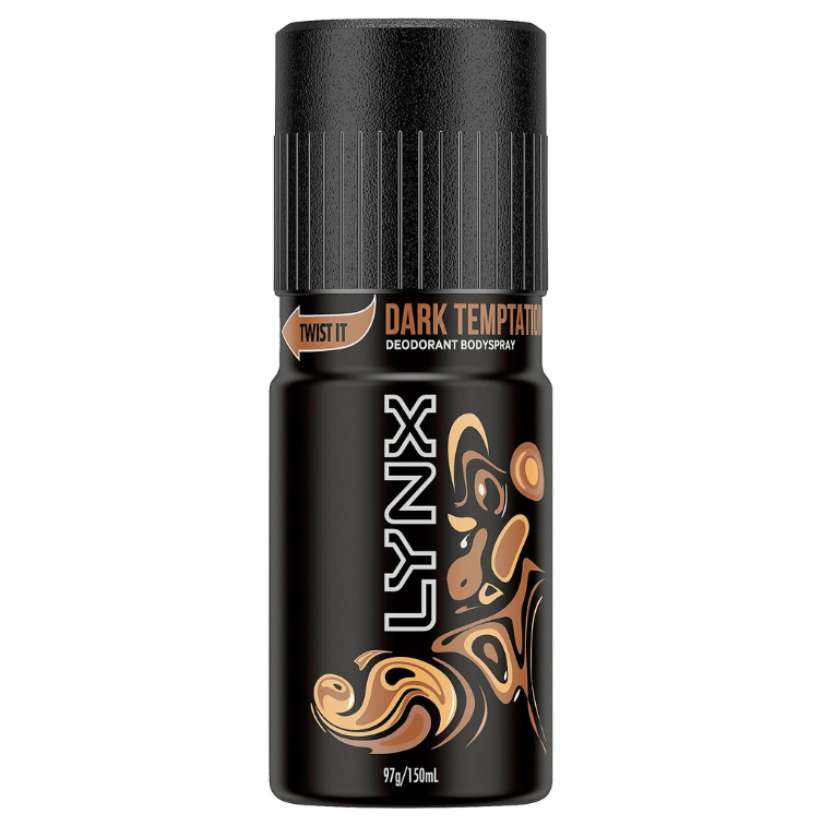 Lynx Dark Temptation Deodorant Bodyspray 150ml