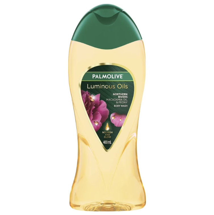 Palmolive Luminous Oils Macadamia Oil & Peony Body Wash 400ml