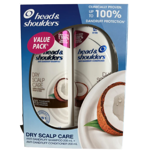 Head & Shoulders Dry Scalp Care Shampoo & Conditioner 2 X 200ml