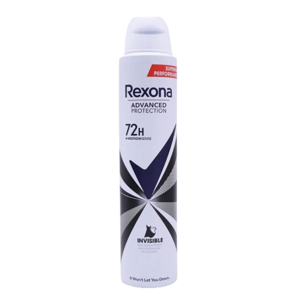 Rexona Spray Advanced Protection Invisible 200ml