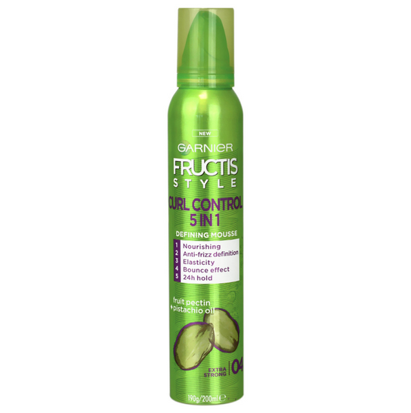 Garnier Fructis Style Curl Control 5 In 1 Defining Mousse 200ml