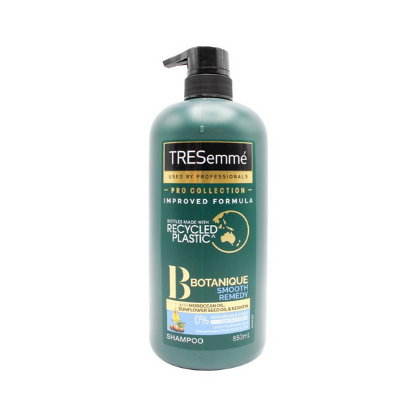 Tresemme Botanique Smooth Remedy With Moroccan Oil Sunflower Seed Oil & Keratin Shampoo 850ml