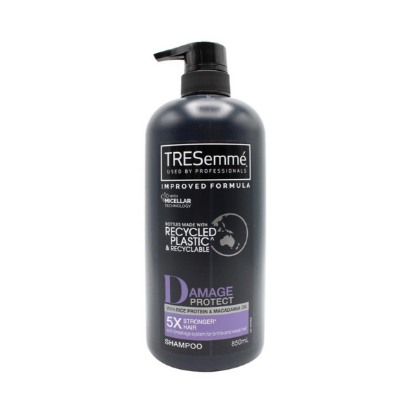 Tresemme Damage Protect With Rice Protein & Macadamia Oil Shampoo 850ml