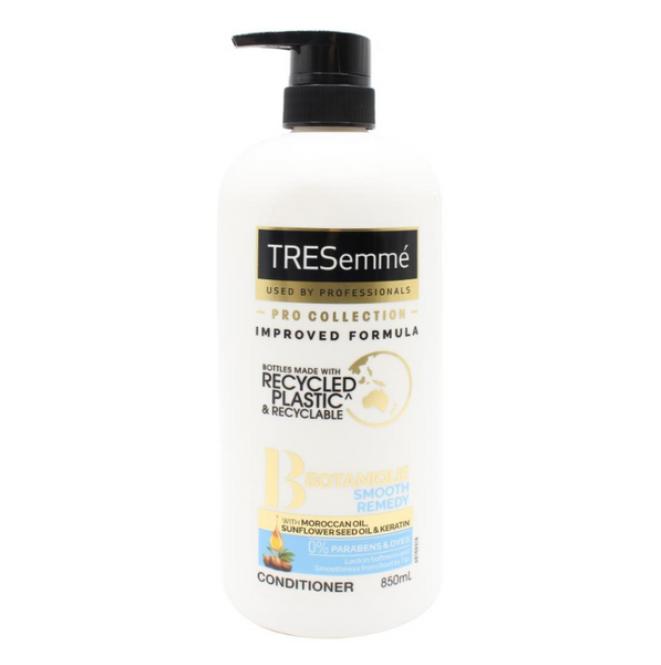 Tresemme Botanique Smooth Remedy With Moroccan Oil Sunflower Seed Oil & Keratin Conditioner 850ml