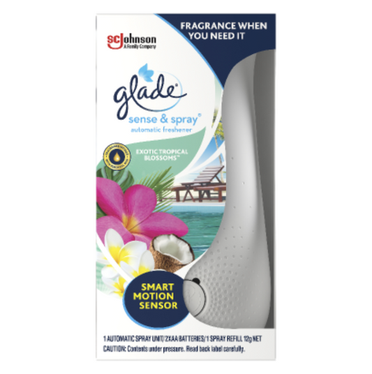 Glade Sense & Spray Automatic Freshener Exotic Tropical Blossoms