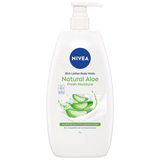 Nivea Shower Cream Fresh Moisture Aloe 1L
