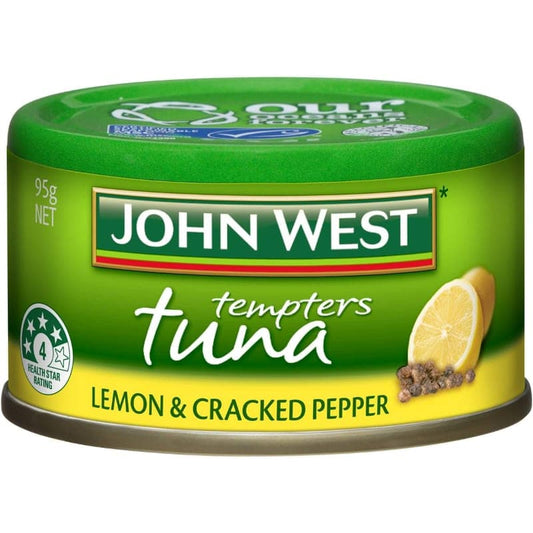 John West Tuna Lemon & Cracked Pepper 95g