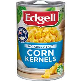 Edgell Corn Kernels No Added Salt 420g