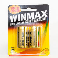 Winmax Batteries Super Alkaline C 2Pack