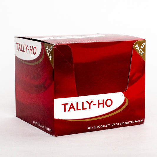 Tally-Ho 50 x 5 Booklets Of 50 Cigarette Papers = 12500 Papers