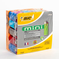 Bic Mini Cigarette Lighter Assorted Colours 50 Pcs