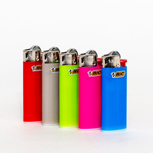 Bic Mini Cigarette Lighter Assorted Colours 5 Pcs