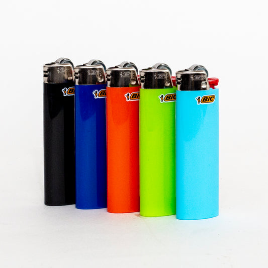 Bic Maxi Cigarette Lighter Assorted Colours 5 Pcs