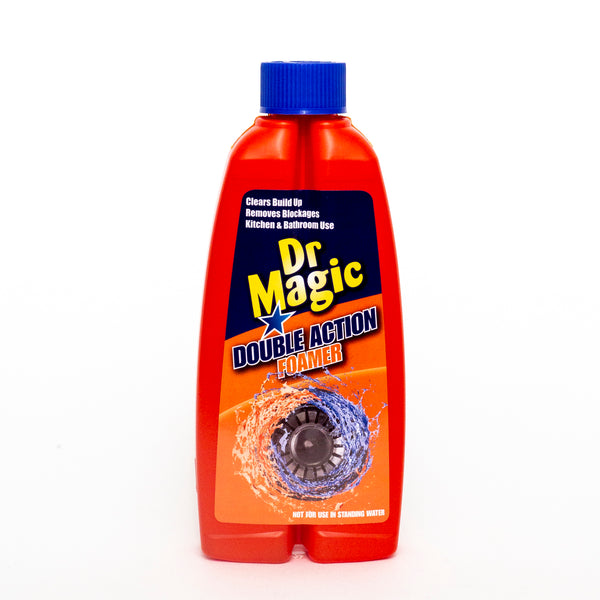Dr Magic Double Action Foamer Drain Cleaner Kitchen & Bathroom 500ml