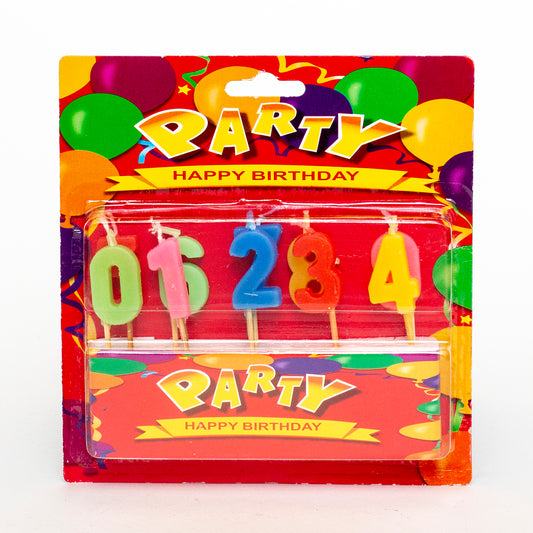 Birthday Candle Numeric Set