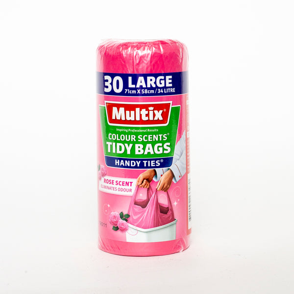 Multix Colour Scents Tidy Bags Rose 30 Large 71cm x 53cm 34L