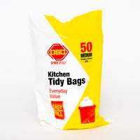 Oso Kitchen Tidy Bags 50 Medium 61cm x 51cm 27L
