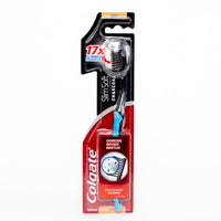 Colgate Toothbrush Slim Soft Charcoal Assorted Colours