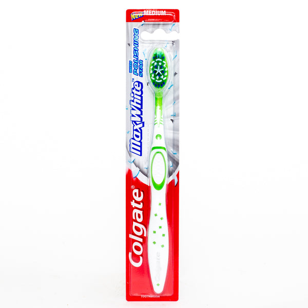 Colgate Toothbrush Max White Medium Assorted Colours
