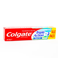 Colgate Toothpaste Triple Action Original Mint Value Pack 220g
