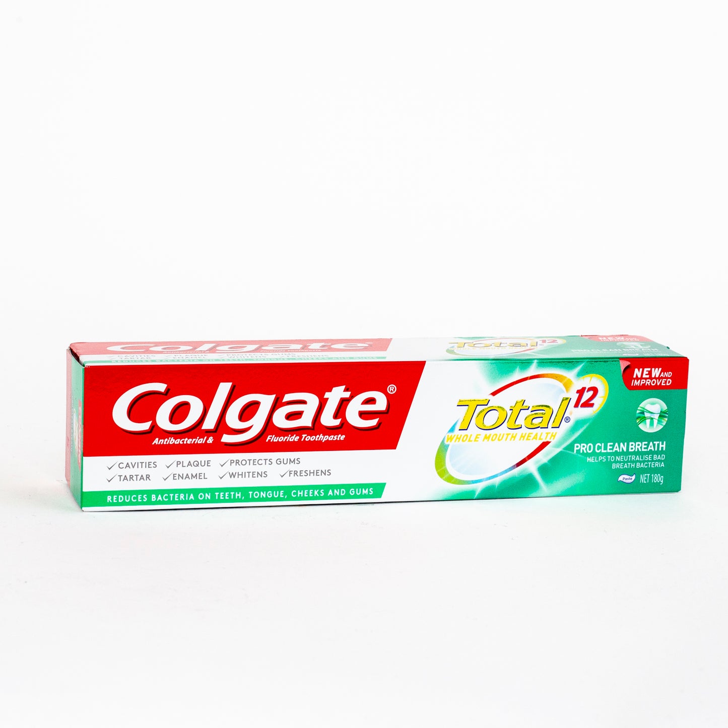 Colgate Toothpaste Total Pro Clean Breath 180g