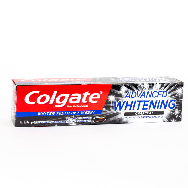 Colgate Toothpaste Advanced Whitening Charcoal 170g
