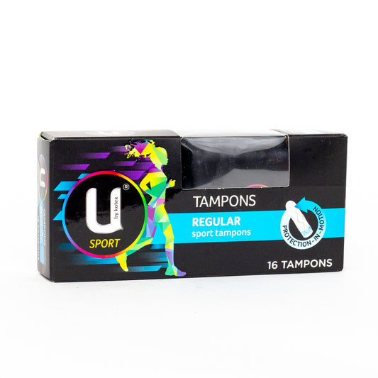 U By Kotex Sport Regular 16 Tampons