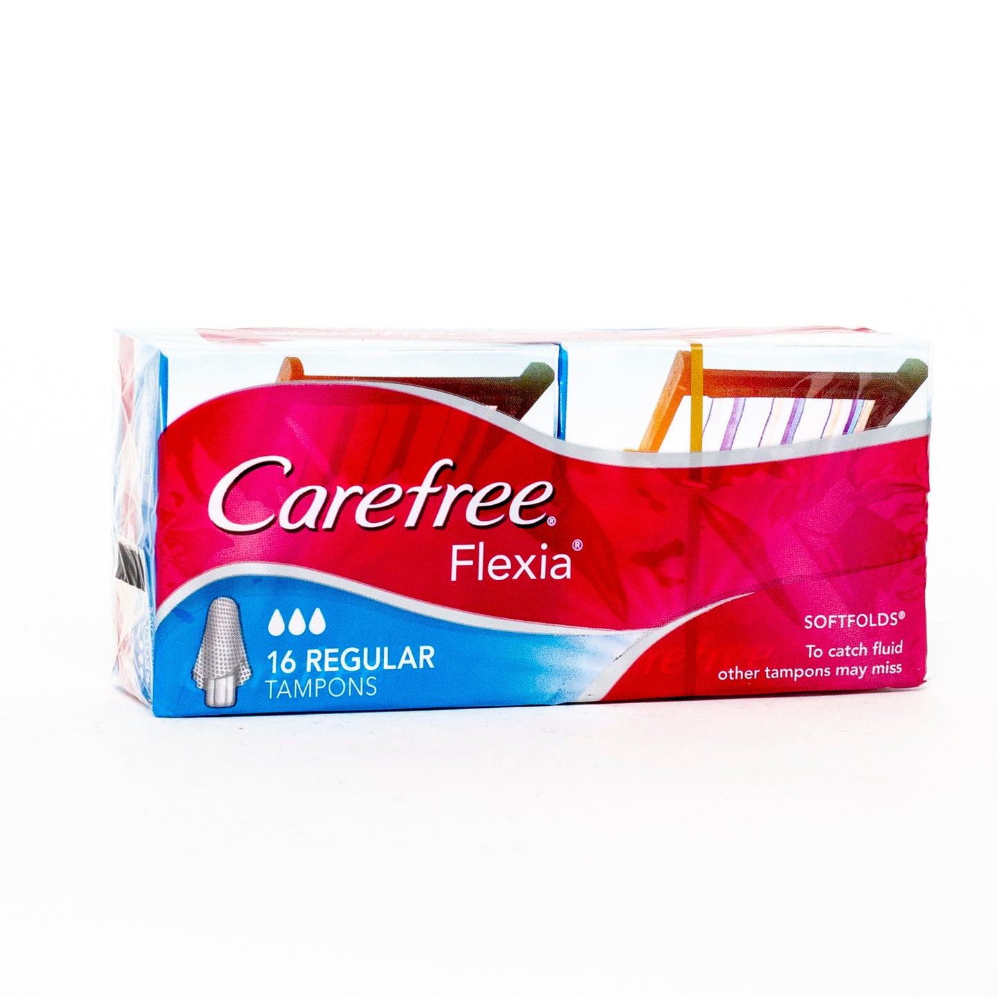 Carefree Flexia 16 Regular Tampons