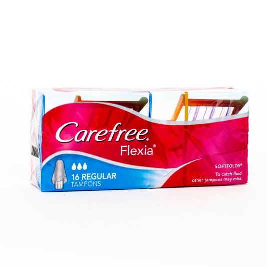 Carefree Flexia 16 Regular Tampons