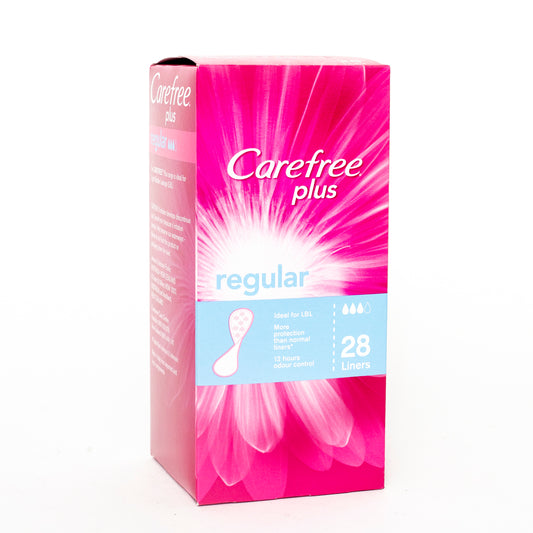 Carefree Plus Regular 28 Liners