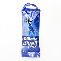 Gillette Blue II Plus Disposable  2 Razors
