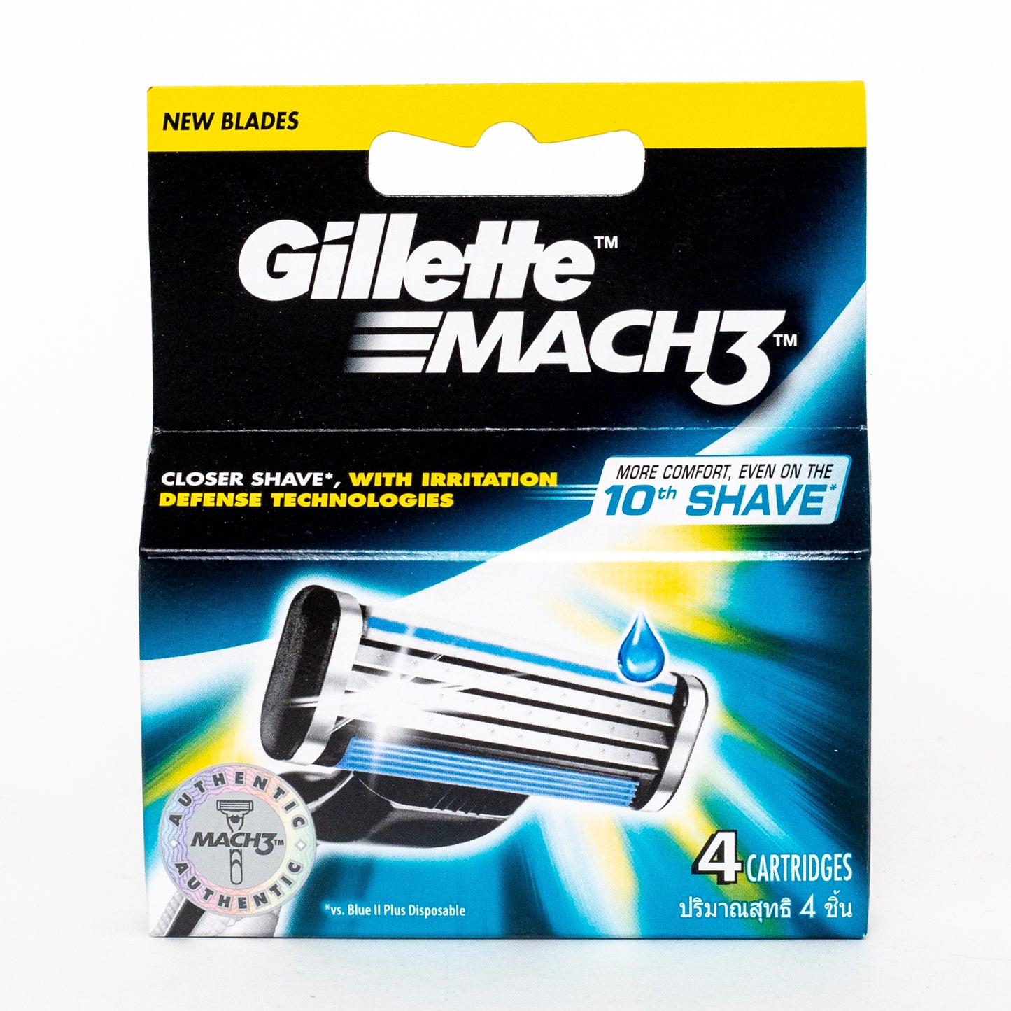 Gillette Mach3 4 Cartridges