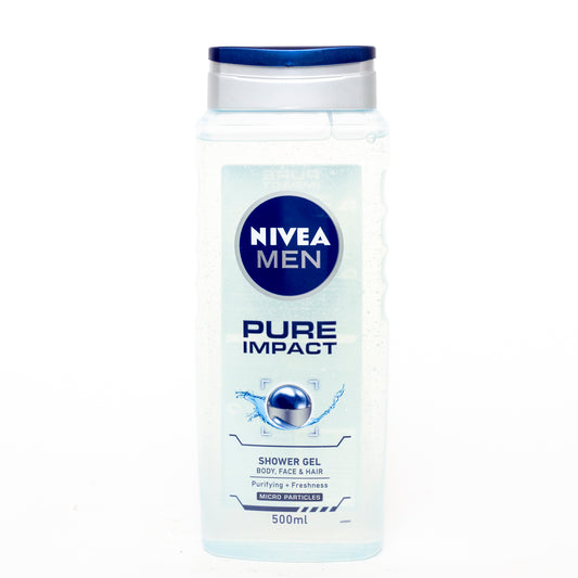 Nivea Men Pure Impact Shower Gel 500ml