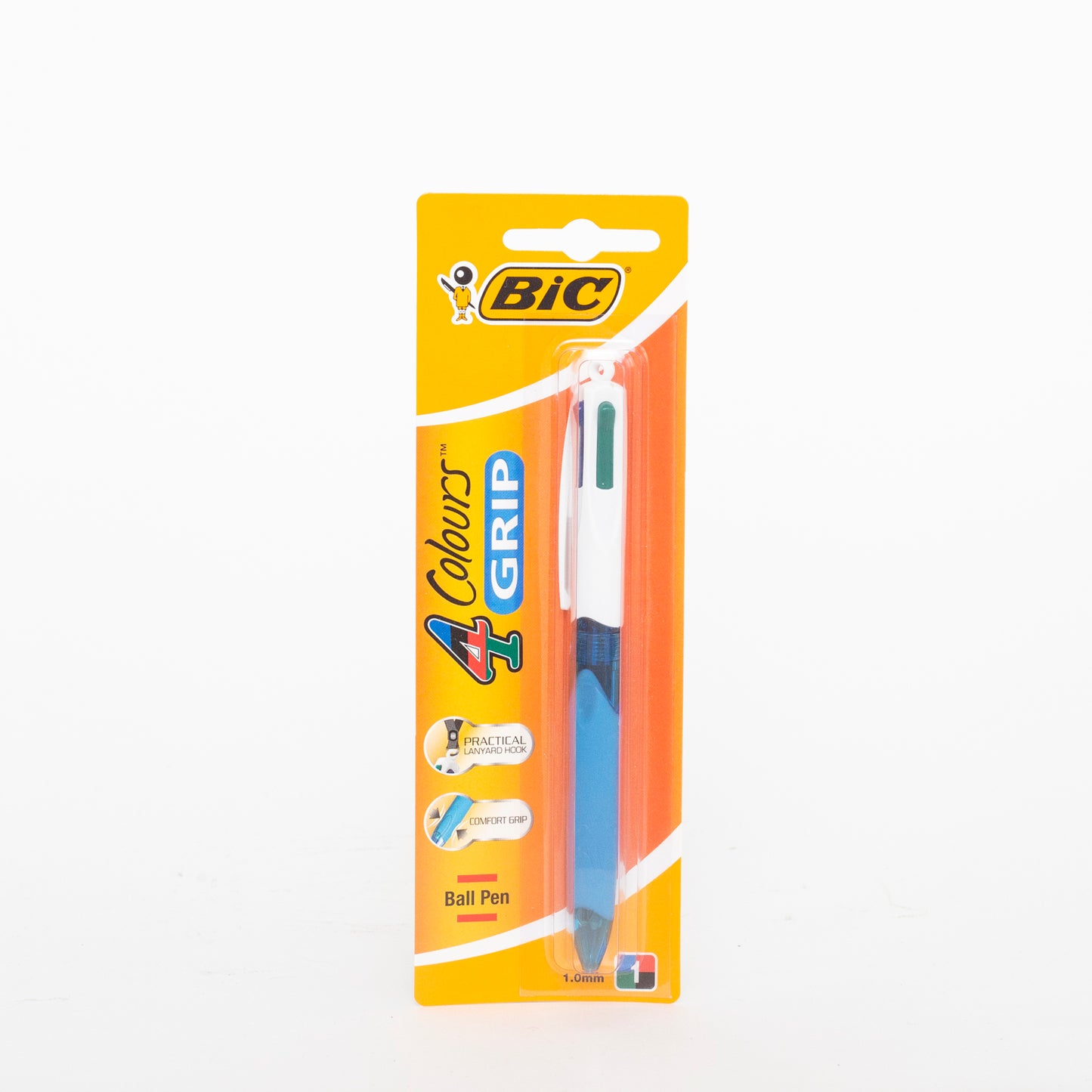 Bic 4 Colours Grip Medium Ball Point Pen