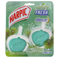 Harpic Hygenic Toilet Block Pine & Rosemary 2 x 40g