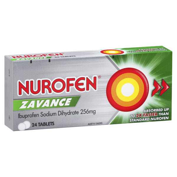 Nurofen Zavance Tablets 24 Pack