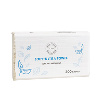 Joey Ultra Towel 200 Sheets Folded 240mm x 240mm