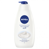 Nivea Nourishing Shower Cream Rich Moisture Soft 1L