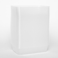 Rectangular Plastic Takeaway Container 650ml 50 Base+50 Lid