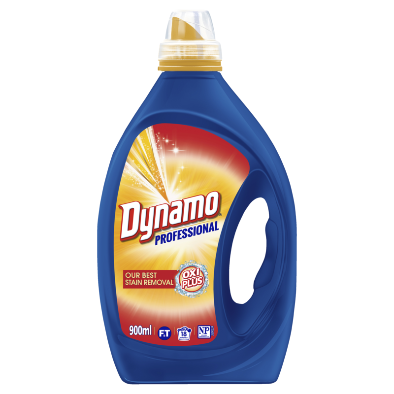 Dynamo Professional Oxi Plus Stain Removal Laundry Liquid 900ml