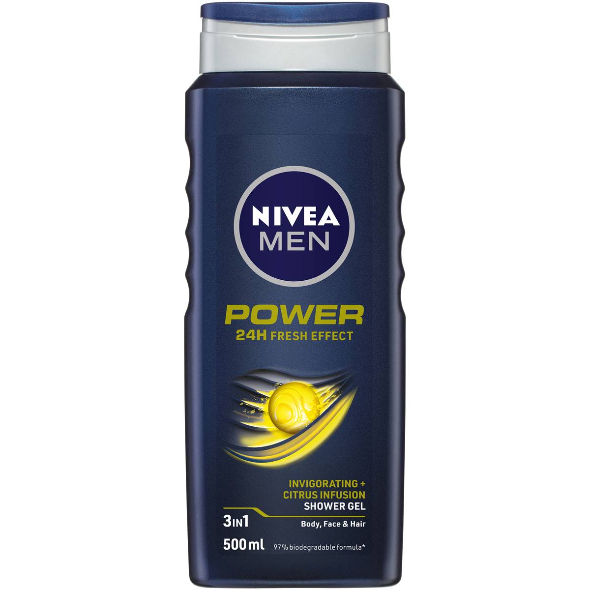 Nivea Men Power Fresh Shower Gel 500ml