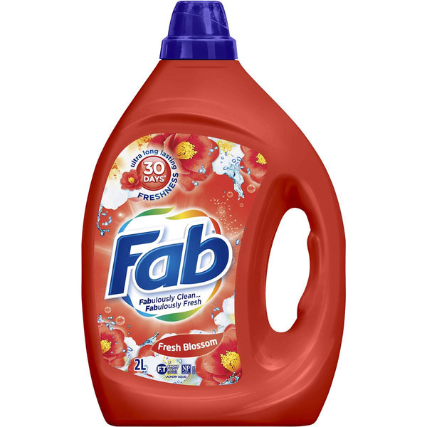 Fab Laundry Liquid F&T Loader Fresh Blossom 2L