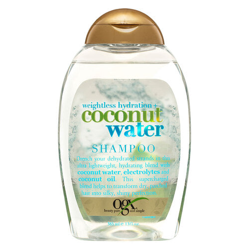 Ogx Weightless Hydration + Coconut Water Shampoo 385ml