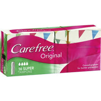Carefree Original 16 Super Tampons