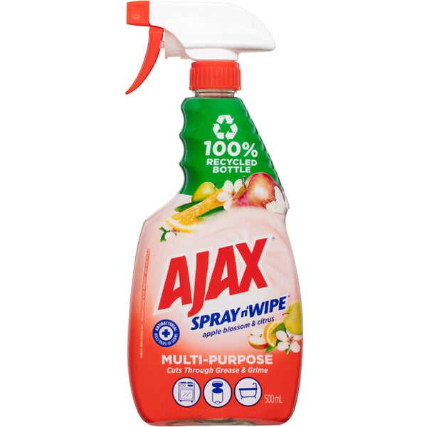 Ajax Spray N' Wipe Apple Blossom & Citrus 500ml
