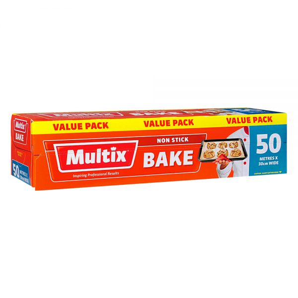 Multix Non Stick Bake Paper 50m x 30cm